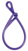 16D999 Bungee Cord, Loop, 16 In.L, Purple