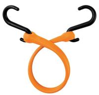 16E330 Bungee Strap, S-Hook, 13 In.L, Orange