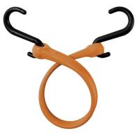 16E333 Bungee Strap, S-Hook, 13 In.L, Tan