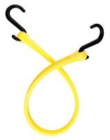 16E345 Bungee Strap, S-Hook, 19 In.L, Yellow