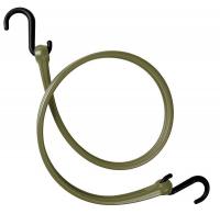 16E348 Bungee Strap, S-Hook, 31 In.L, Camo Green