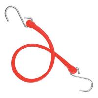 16E388 Bungee Strap, S-Hook, 19 In.L, Red
