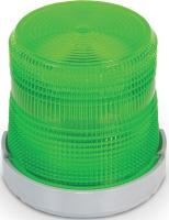 16G510 Warning Light, Strobe Tube, 120VAC, Green