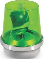 16G530 Rotating Warning Light, Halogen, Green