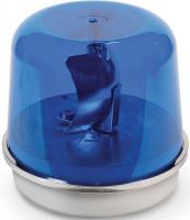 16G534 Rotating Warning Light, Halogen, Blue