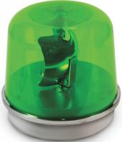 16G535 Rotating Warning Light, Halogen, Green