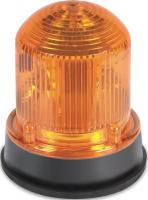 16G624 Warning Light, LED, 24VDC, Amber, 65 FPM