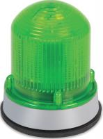 16G629 Warning Light, LED, 120VAC, Green, 65 FPM