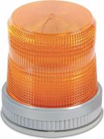 16G646 Warning Light, LED, 24VDC, Amber, 65 FPM