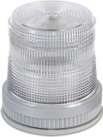16G649 Warning Light, LED, 120VAC, White, 65 FPM