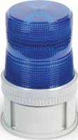 16G654 Warning Light, Strobe Tube, 120VAC, Blue