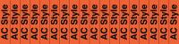16P162 Conduit Marker, Legend AC