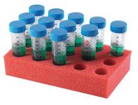 16P418 Talboys 50MLFoam Tube Rack Red