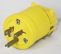 16R088 Re-wireable Flip Seal Plug, 5-15P NEMA