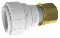 16T763 Female Connector, 3/4 CTS x 3/4 NPT, White