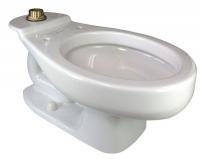 16U007 Siphon Jet Toilet Bowl, Rnd, 1.28-1.6 gpf