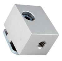 16U341 Panel Mount Block, 40 Series, Width 1 In.