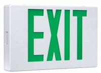 16U392 Exit Sign, 3.0, Green, 7-1/2 in. H
