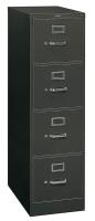 16V148 Vertical File, 15 In.W, Charcoal