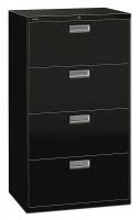 16V181 Lateral File, 30 In.W, Black