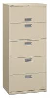16V184 Lateral File, 30 In.W, Putty