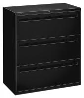 16V210 Lateral File, 36 In.W, Black