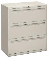 16V211 Lateral File, 36 In.W, Light Gray