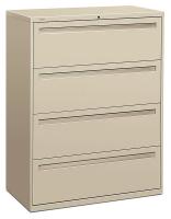 16V233 Lateral File, 42 In.W, Putty