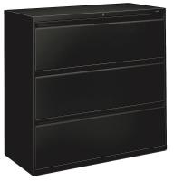 16V265 Lateral File, 42 In.W, Black