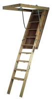 16V963 Big Boy Attic Ladder, 7 Ft to 8 Ft 9 In