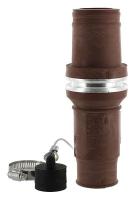 16W316 Connector, Sngl Pole, Male, 0.725 In, Brown