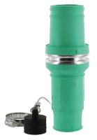 16W320 Connector, Sngl Pole, Male, 0.725 In, Green