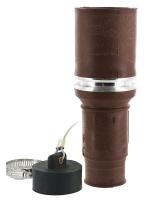 16W356 Connector, Single, Female, 0.725 In, Brown