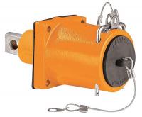 16W416 Panel Receptacle, Single, Female, Orange