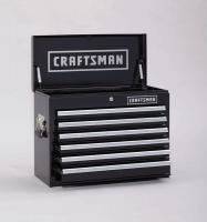 16W852 Top Chest, 26 x 12 x19-3/4 In, Steel, Black