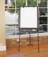 16W882 Portable Flipchart Easel, Dry Erase
