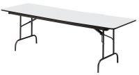 16W910 Folding Table, 30 x 60, Gray