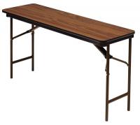 16W917 Folding Table, 18 x 72, Oak