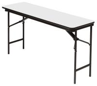 16W918 Folding Table, 18 x 72, Gray
