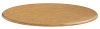 16W925 Round Table Top, 42 In, Oak