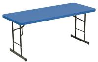 16W963 Folding Table, 30 x 96, Blue