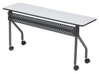 16W967 Mobile Training Table, 18 x 60, Gray