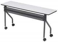 16W969 Mobile Training Table, 18 x 72, Gray