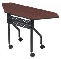 16W972 Mobile Training Table, 48 In