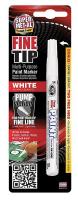 16X093 Fine Line Marker, Pump Action, White