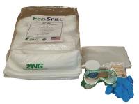 16X482 Spill Kit, Clear Ziplock Bag, 8 gal.