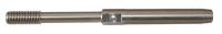 16X736 Locking Stud, LH, 304 SS, Cable Size 5/16