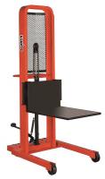 16X837 Stacker, Foot Operated, w/Platform