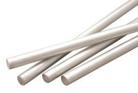 16Y356 Lab Frame Rod, Aluminum 6 In