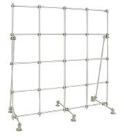 16Y383 Lab Frame Kit, Aluminum 48x48